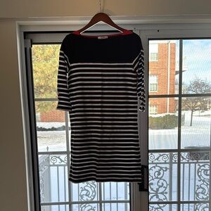 Black and White Striped Dress, size S